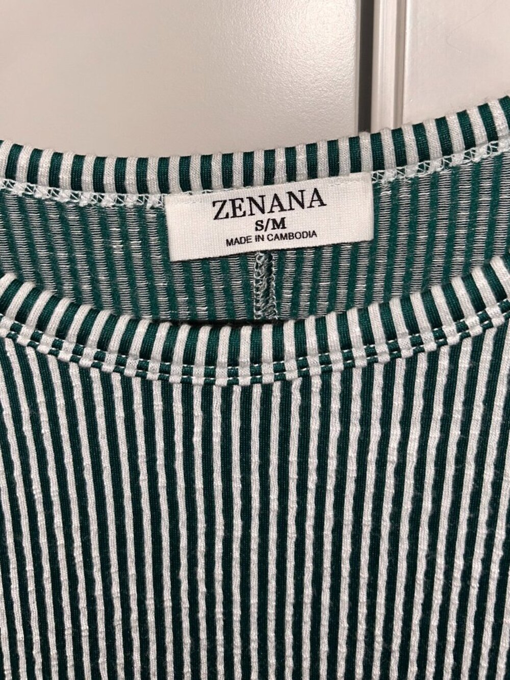 Zenana Raised Rib Top - Picture 3 of 7